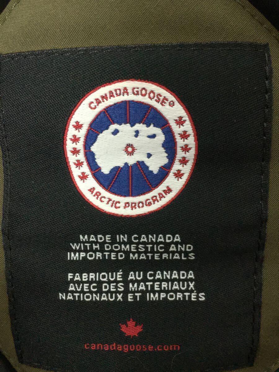 CANADA GOOSE◆ダウンジャケット/XS/VICTORIA PARKA /ポリエステル/KHK/3037LA_画像3