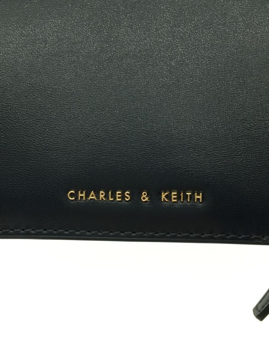 CHARLES&KEITH◆ショルダーバッグ/-/NVY/無地_画像5