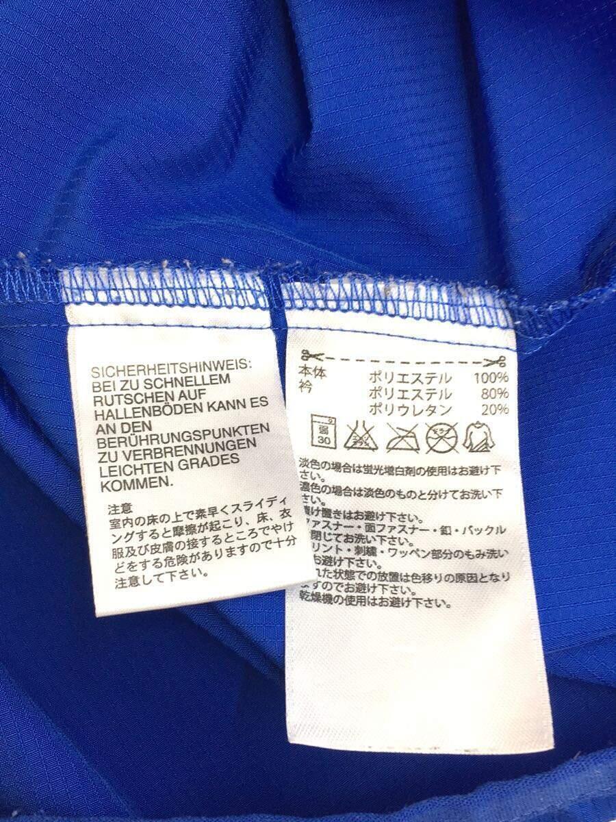 adidas◆長袖Tシャツ/-/ポリエステル/BLU/無地/APU002_画像4