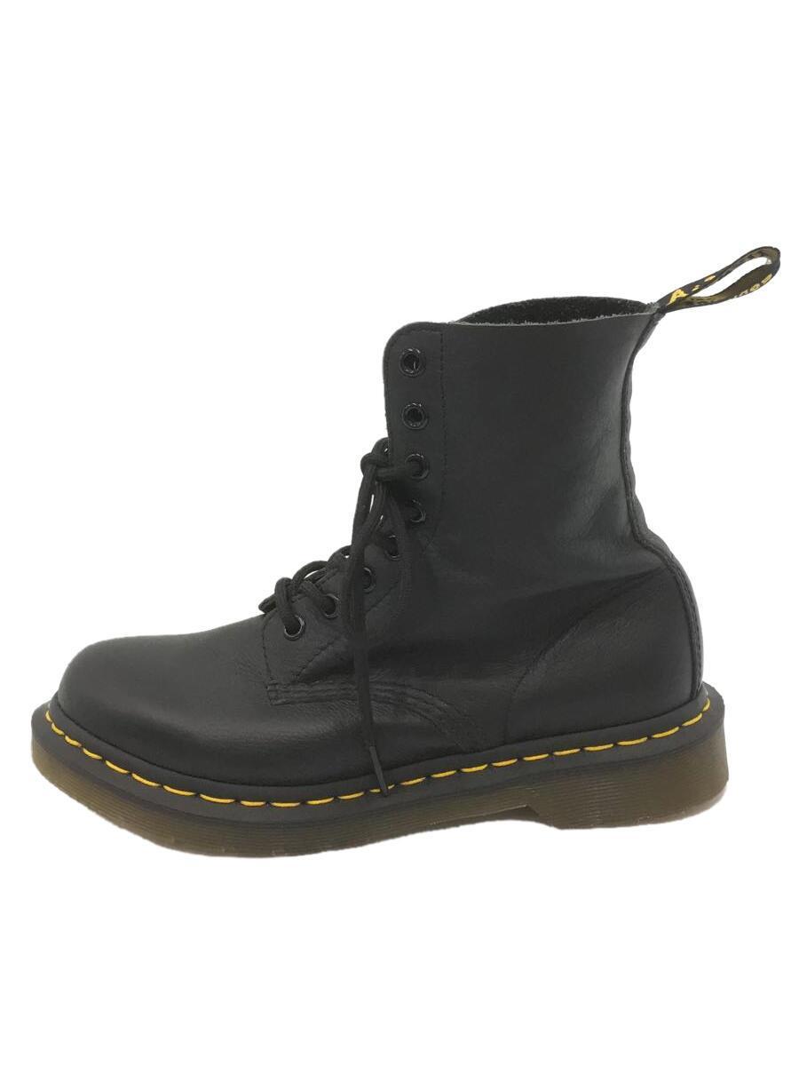 Dr.Martens◆レースアップブーツ/US7/BLK/レザー/1460 PASCAL_画像1