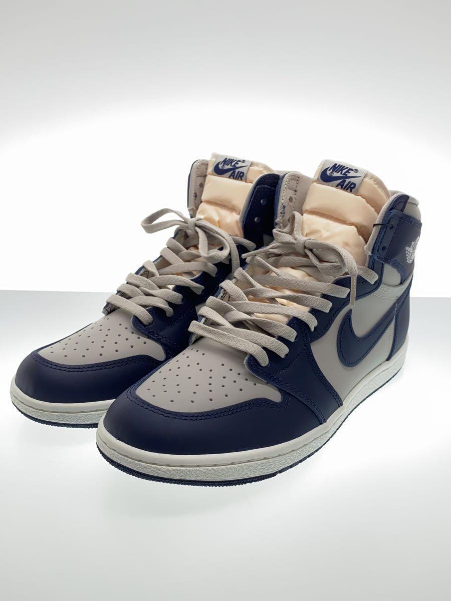 NIKE◆AIR JORDAN 1 HIGH 85_エア ジョーダン 1 ハイ 85/28cm/GRY/BQ4422-400_画像2