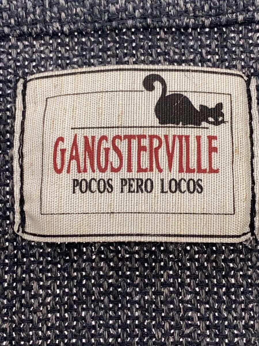 GANGSTERVILLE◆カーディガン(薄手)/M/コットン/GRY/GSV-16-SS-12_画像3