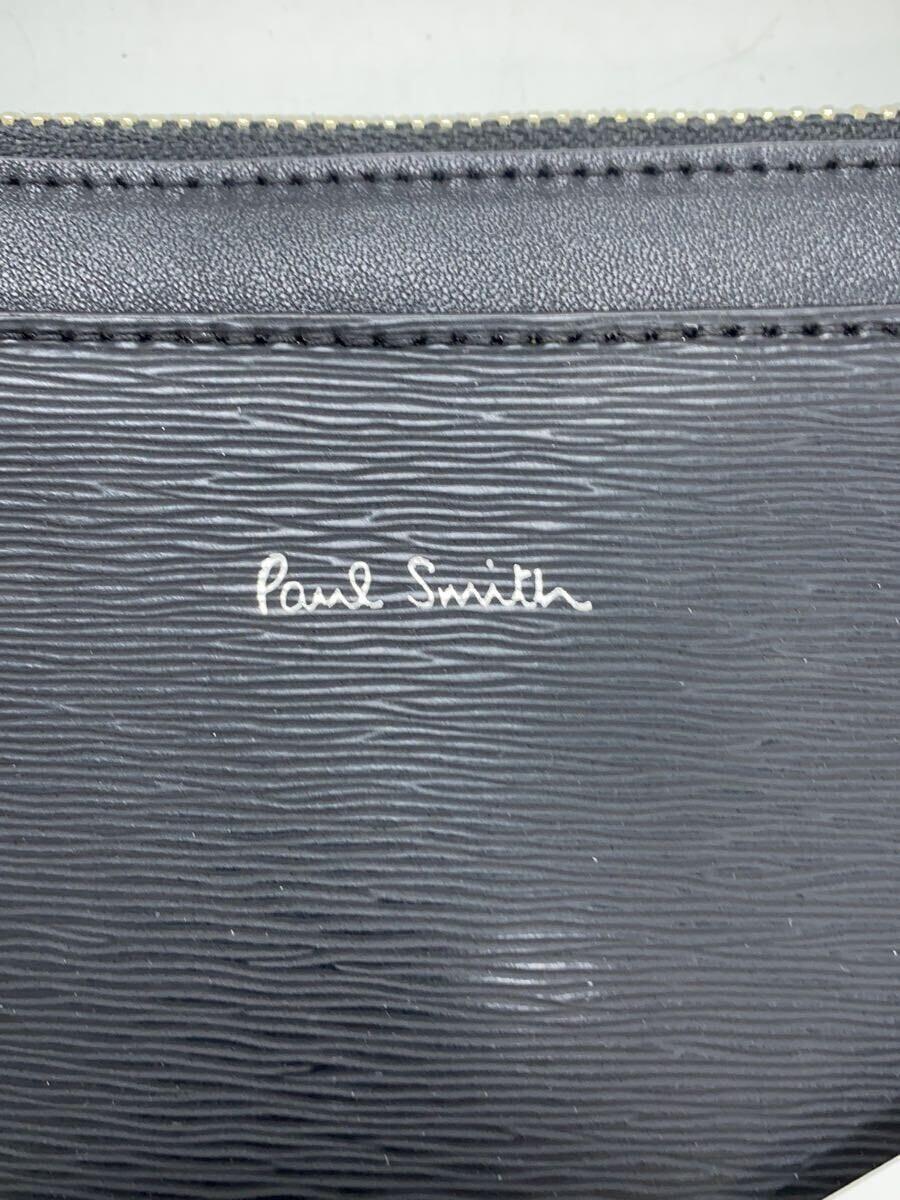 Paul Smith◆ショルダーバッグ/牛革/BLK/PSN900_画像5