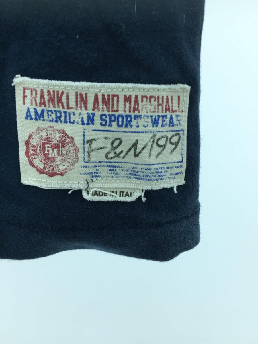 FRANKLIN&MARSHALL◆Tシャツ/S/コットン/NVY_画像5