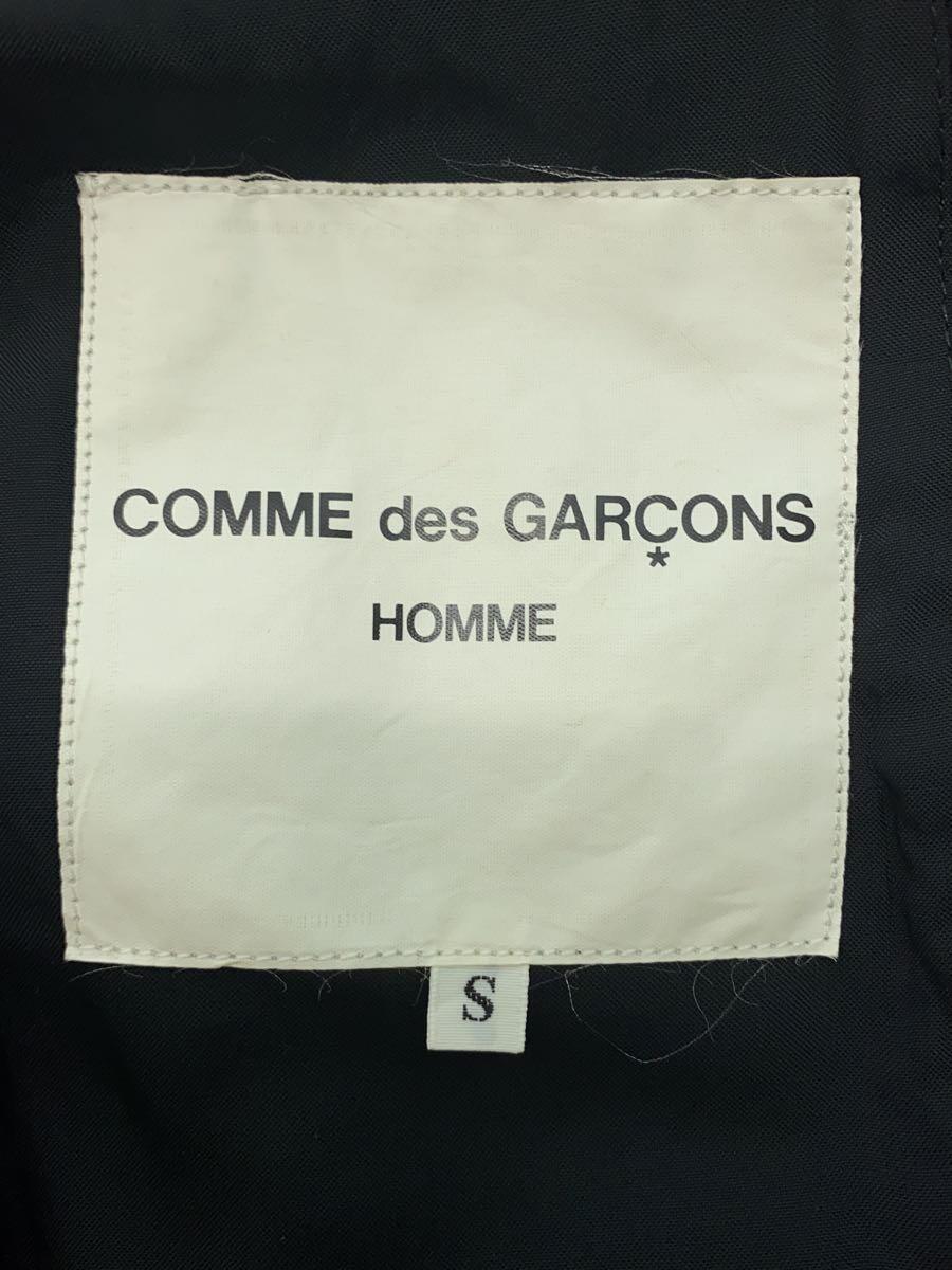 COMME des GARCONS HOMME◆90s/AD1993/田中オム/チェスターコート/S/ウール/ブラック/ストライプ/11-10003S_画像3