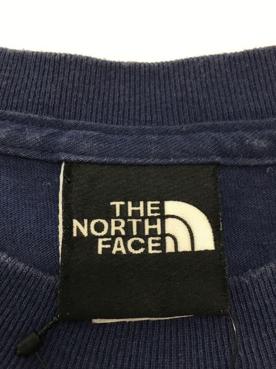 THE NORTH FACE◆Tシャツ/S/コットン/NVY/無地_画像3