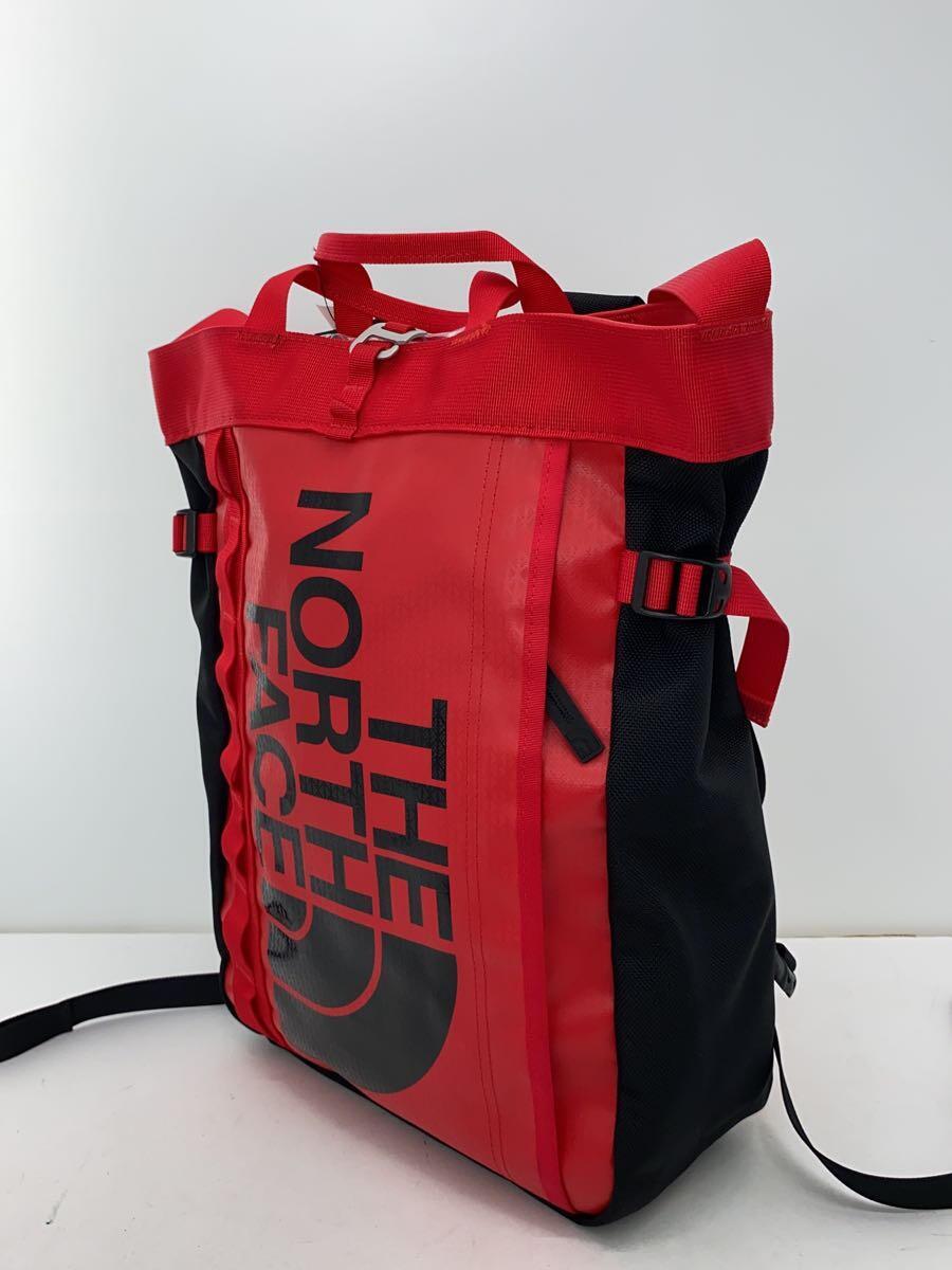 THE NORTH FACE◆リュック/-/RED/無地/nm81609_画像2