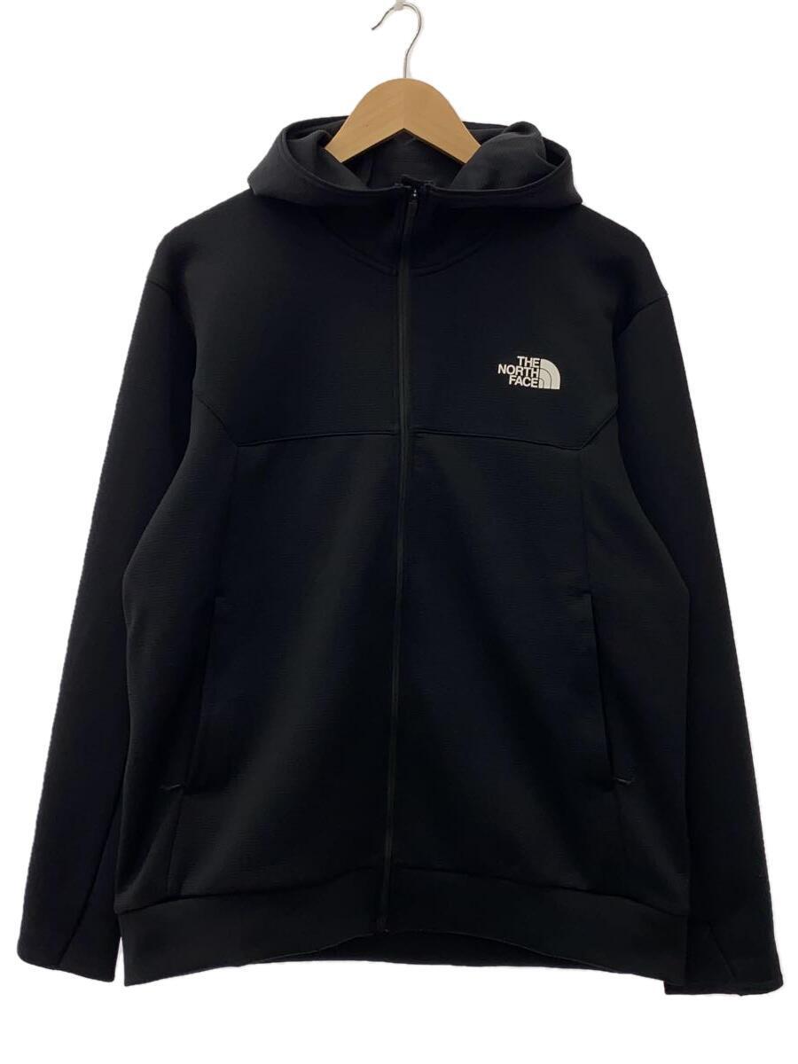 THE NORTH FACE◆DRY DOT AMBITION HOODIE_ドライドットアンビションフーディ/XL/-/BLK