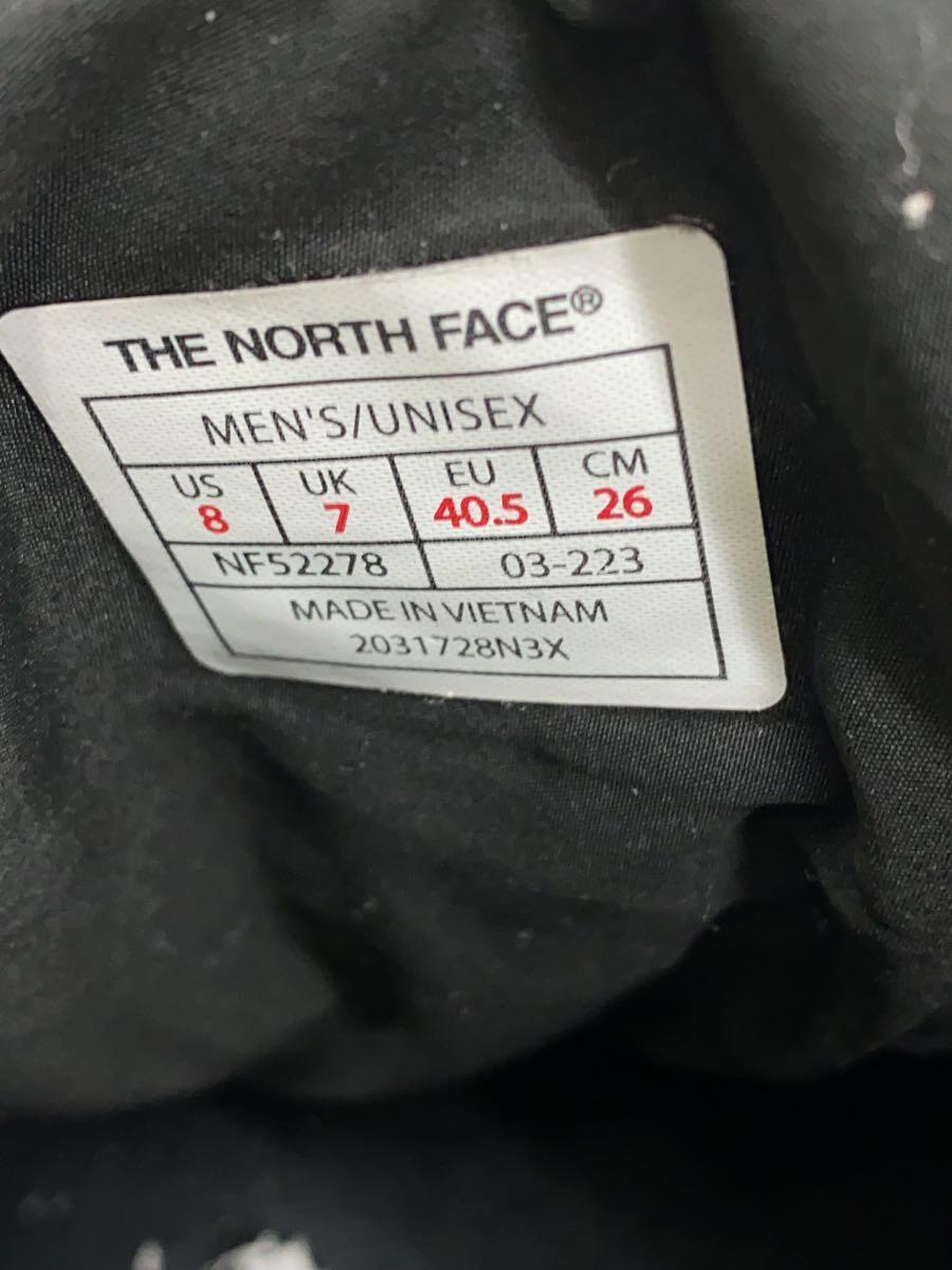 THE NORTH FACE◆ザノースフェイス/ブーツ/26cm/BLK/NF52278/ブラック_画像5