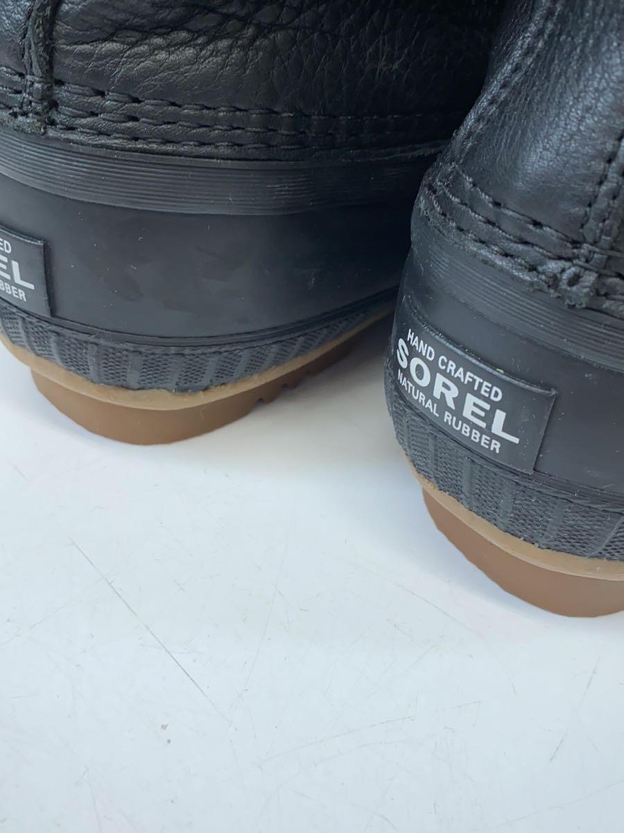 SOREL* boots /27.5cm/BLK/ leather /NM2339-010