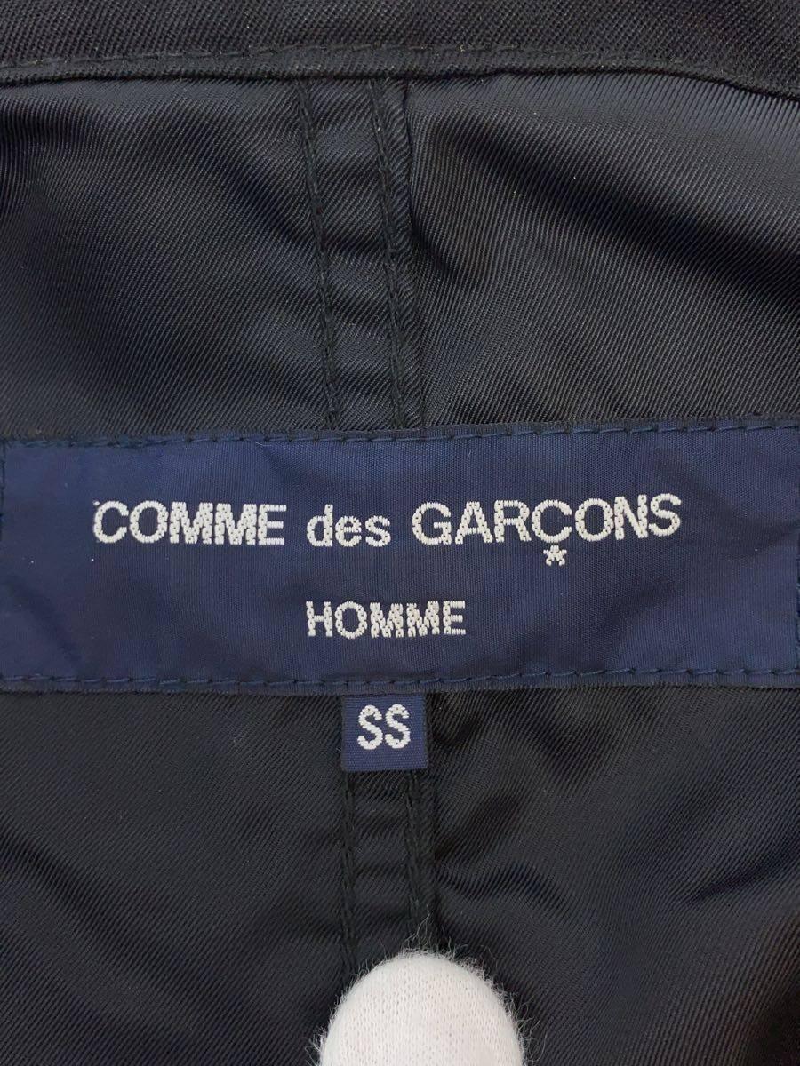 COMME des GARCONS HOMME◆ミリタリージャケット/SS/ウール/BLK/HA-J019_画像3