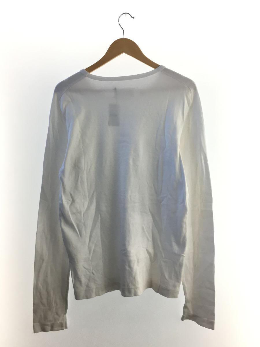 Maison Martin Margiela◆長袖Tシャツ/M/コットン/WHT/30XM005_画像2