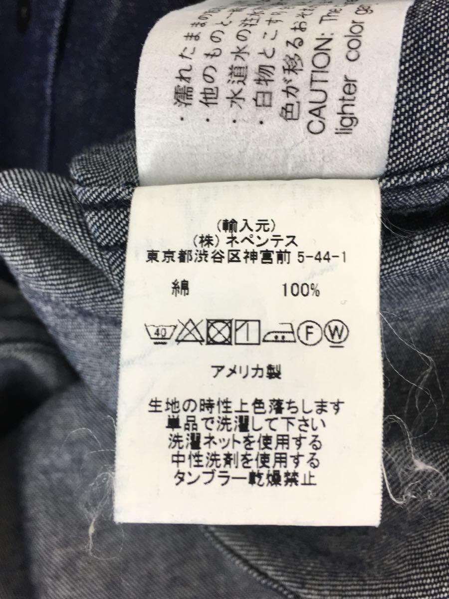 Engineered Garments◆22SS/Moto Jacket/ジャケット/L/デニム/インディゴ_画像4