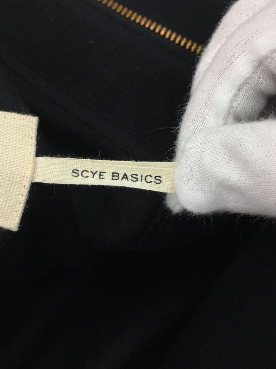 SCYE BASICS* wool cashmere melt n duffle coat /36/ wool /BLK/5113-73506/ cashmere .