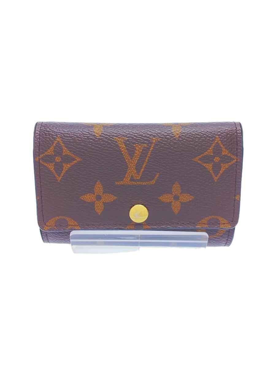 LOUIS VUITTON◆ポルトフォイユ・サラ_モノグラム・キャンバス/長財布/PVC/BRW/レディース/M62235