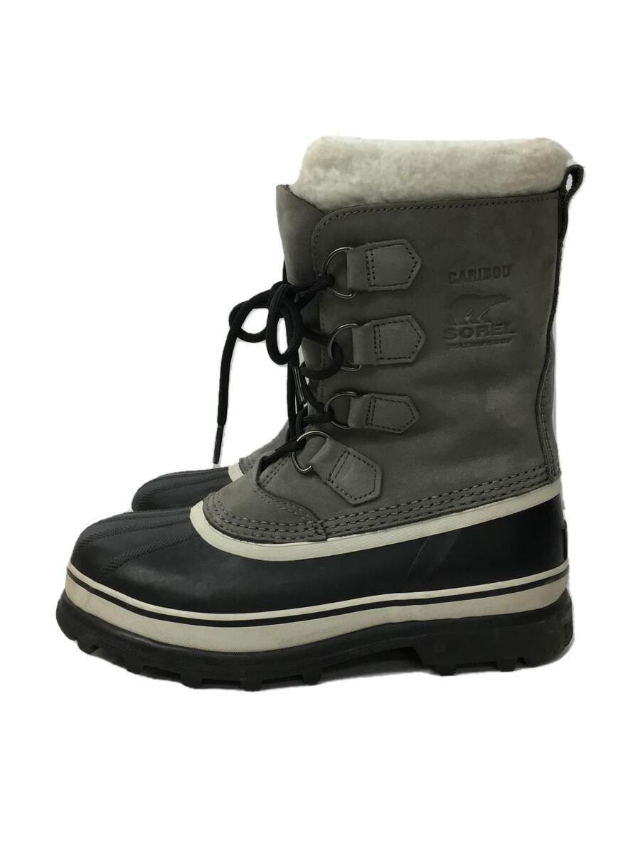 SOREL◆ブーツ/24cm/SLV/nl1005-051/ソレル/グレー/