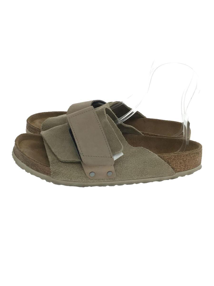 BIRKENSTOCK◆サンダル/27cm/KHK/スウェード