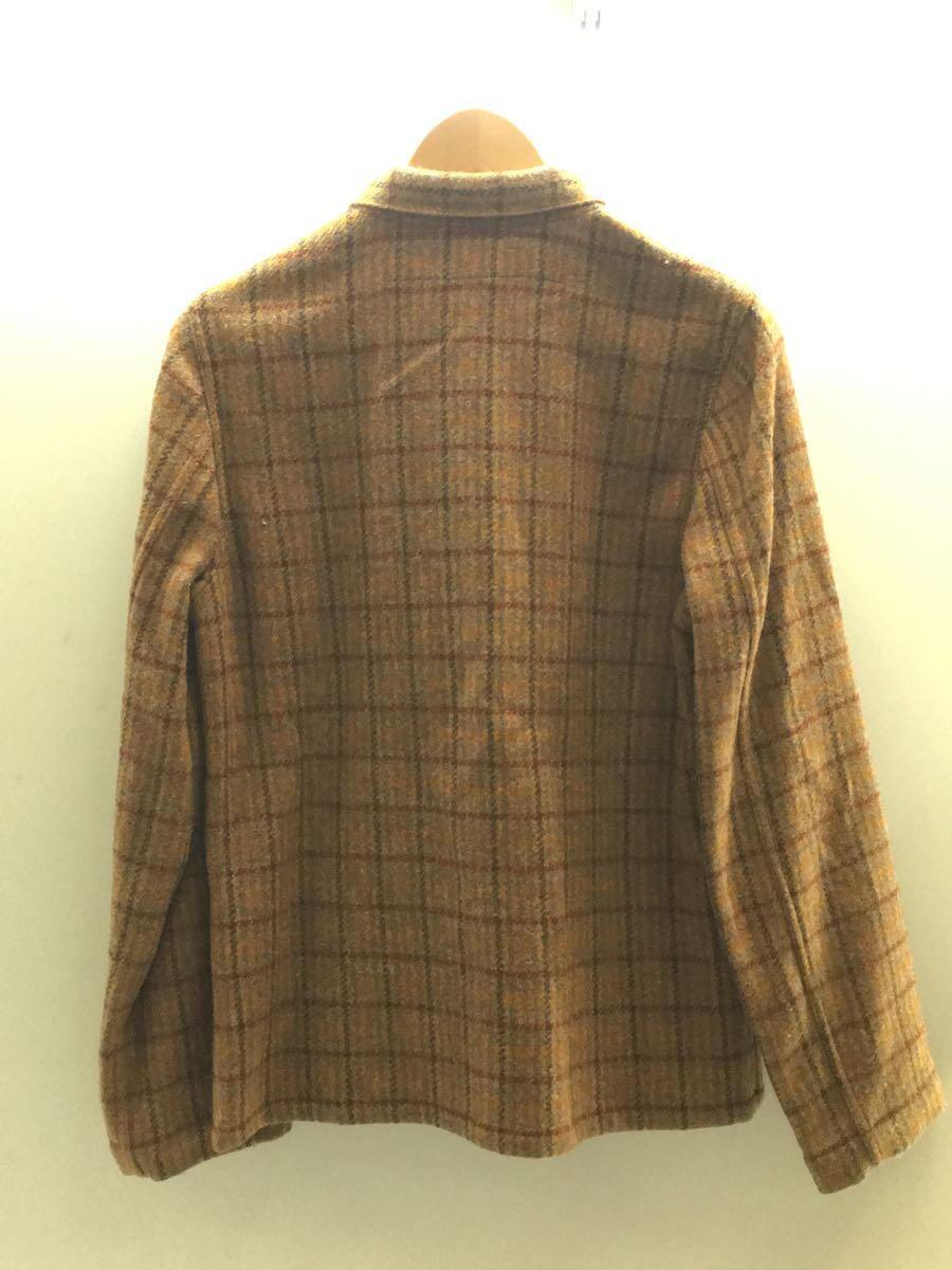 JUNYA WATANABE COMME des GARCONS MAN◆HARRIS TWEED WORK JACKET/テーラードジャケット/M/ウール/BRW/WG-J021_画像2