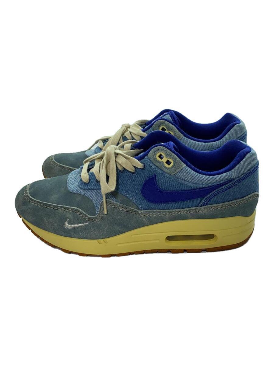 NIKE◆AIR MAX 1 PREMIUM_エアマックス 1 プレミアム/26.5cm/BLU