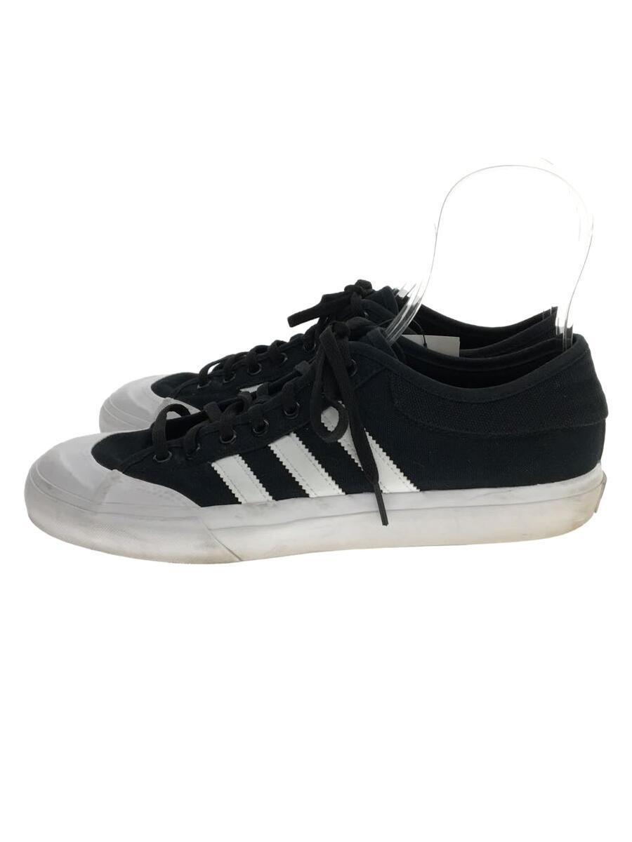 adidas◆ローカットスニーカー/26.5cm/BLK/キャンバス/F37383_画像1