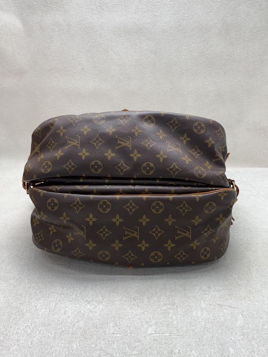 LOUIS VUITTON◆ショルダーバッグ/レザー/BRW/M42254_画像4