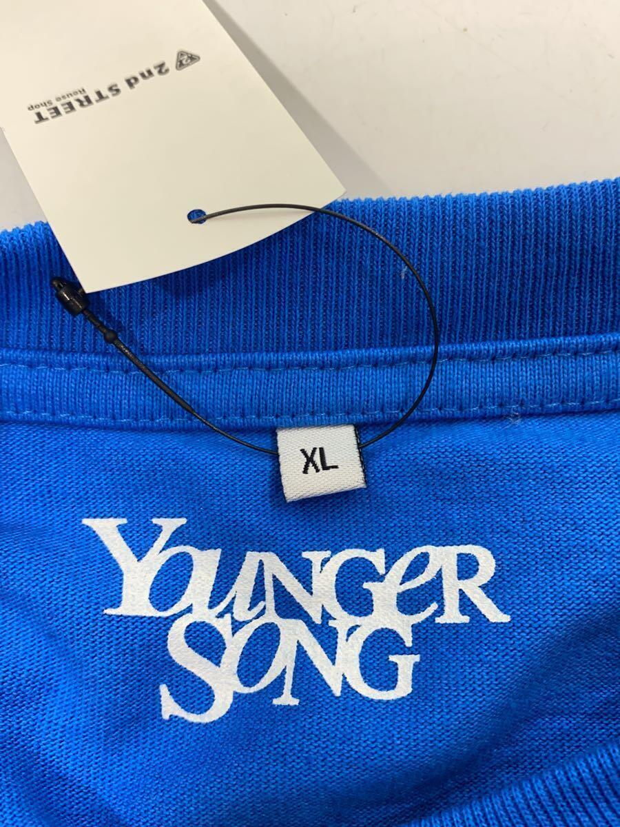Younger Song◆Tシャツ/XL/コットン/BLU/azr-yng-0008-11_画像3