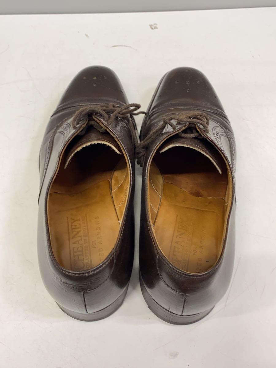 CHEANEY◆ドレスシューズ/US7.5/BRW/レザー_画像3