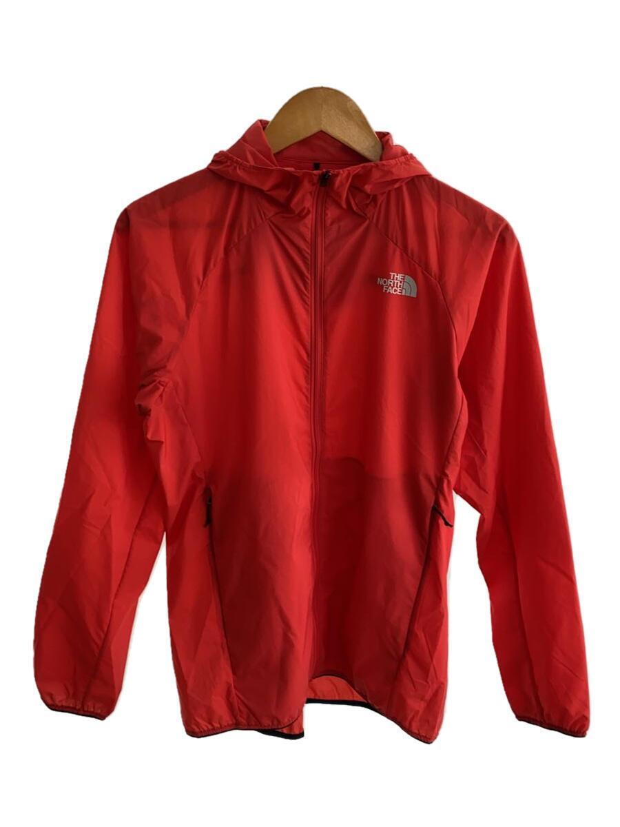 THE NORTH FACE◆SWALLOWTAIL VENT HOODIE_スワローテイルベントフーディ/M/ナイロン/RED_画像1