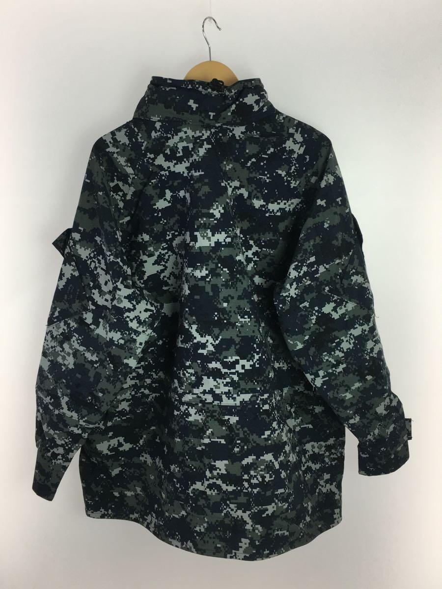 MILITARY◆WORKING PARKA MEDIUM-SHORT/ジャケット/XL/ゴアテックス/BLU/デジカモ_画像2