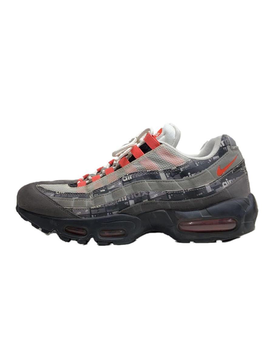 NIKE◆AIR MAX 95 PRNT/エアマックスプリント/グレー/AQ0925-002/27.5cm/GRY_画像1