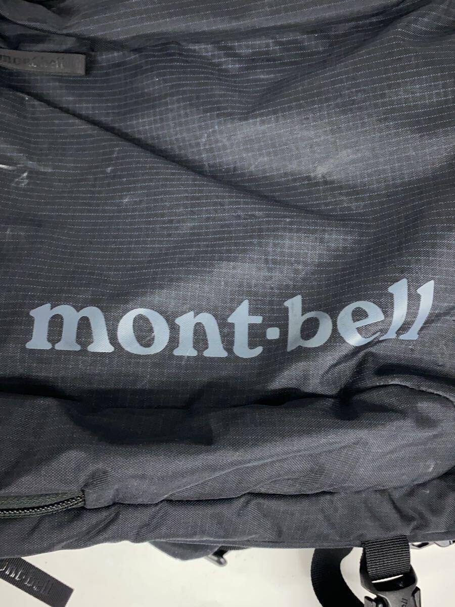 mont-bell◆バックパック/リュック/ナイロン/BLK/1133106_画像5