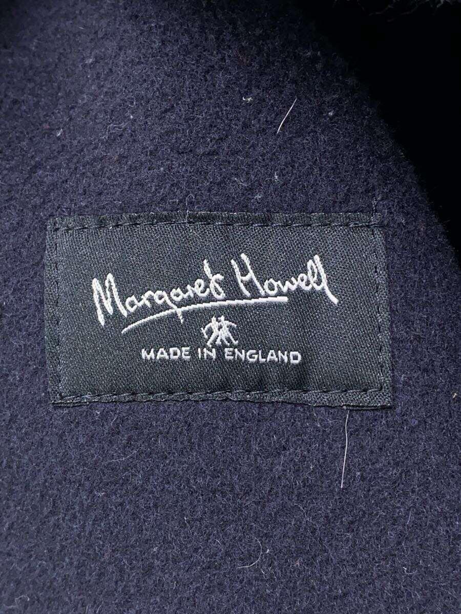 MARGARET HOWELL* long duffle coat /-/ wool /BLK/ Britain made /