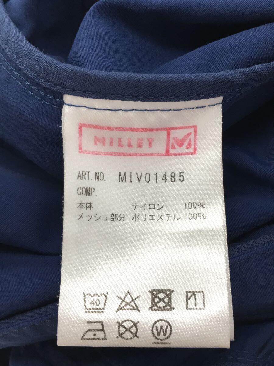 MILLET◆マウンテンパーカー/M/ナイロン/NVY/無地/MIV01485_画像4