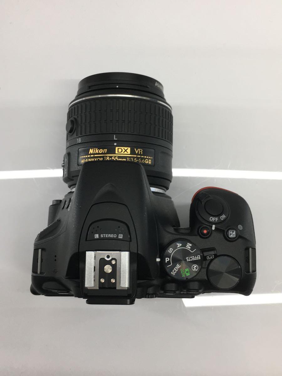 Nikon◆デジタル一眼カメラ D5500 ダブルズームキット [ブラック]_画像3