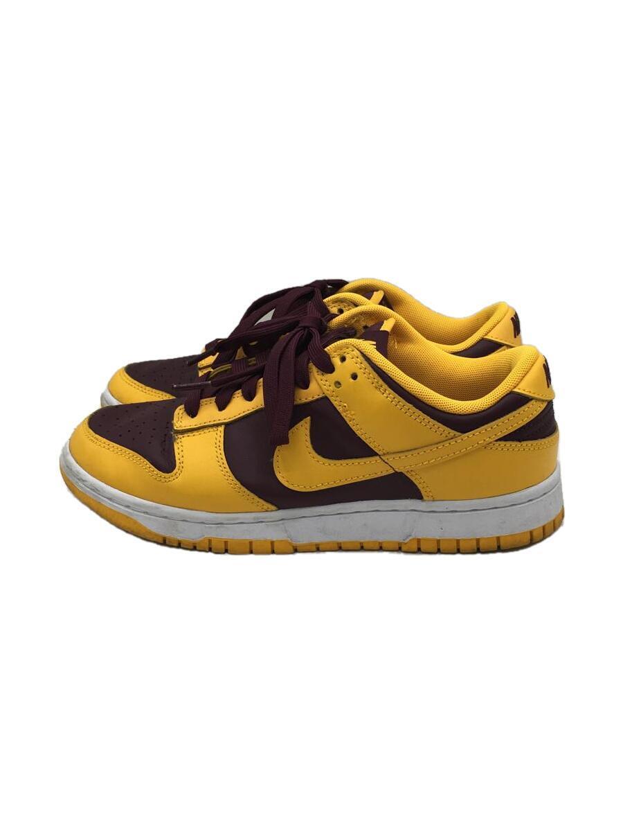 NIKE◆DUNK LOW RETRO_ダンク ロー レトロ/24cm/YLW/レザー