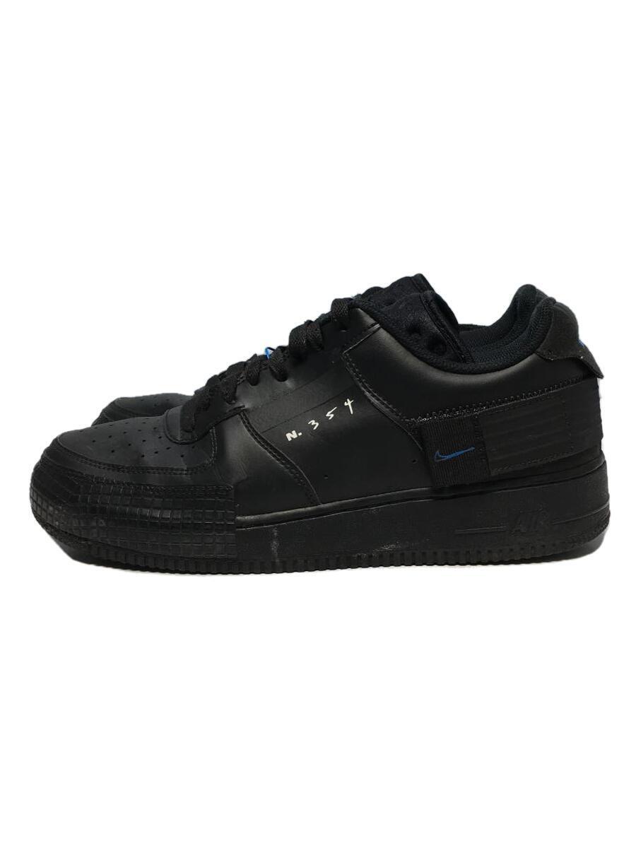 NIKE◆AIR FORCE 1 TYPE/27.5cm/BLK_画像1