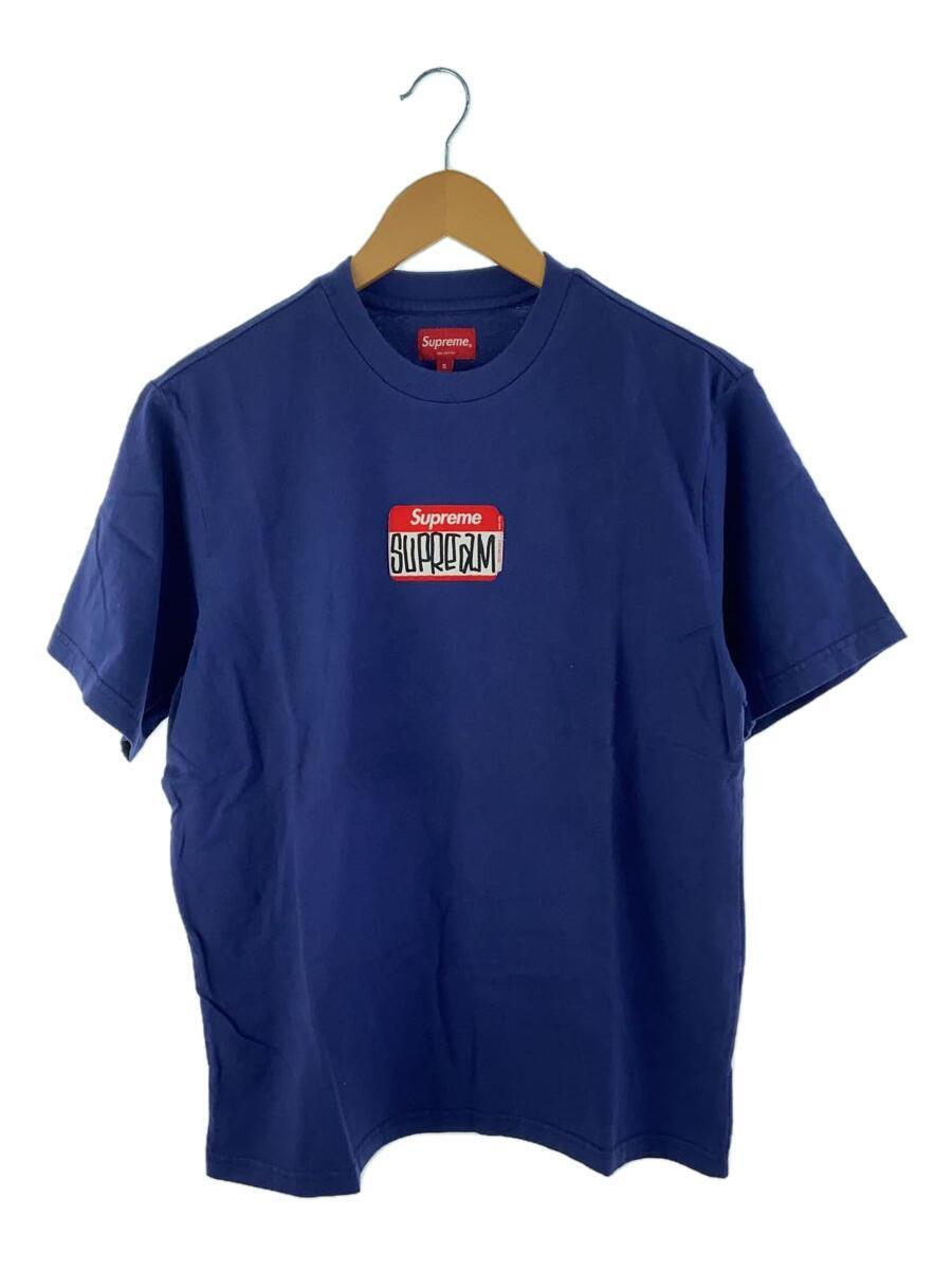 Supreme◆21AW/GonZ Nametag Tee/S/コットン/NVY_画像1