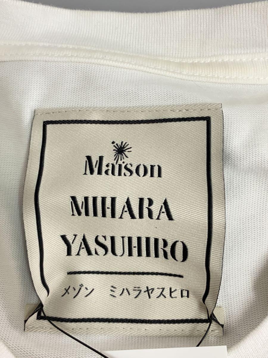 MIHARA YASUHIRO◆Tシャツ/44/コーデュロイ/WHT/無地/A10TS681_画像3