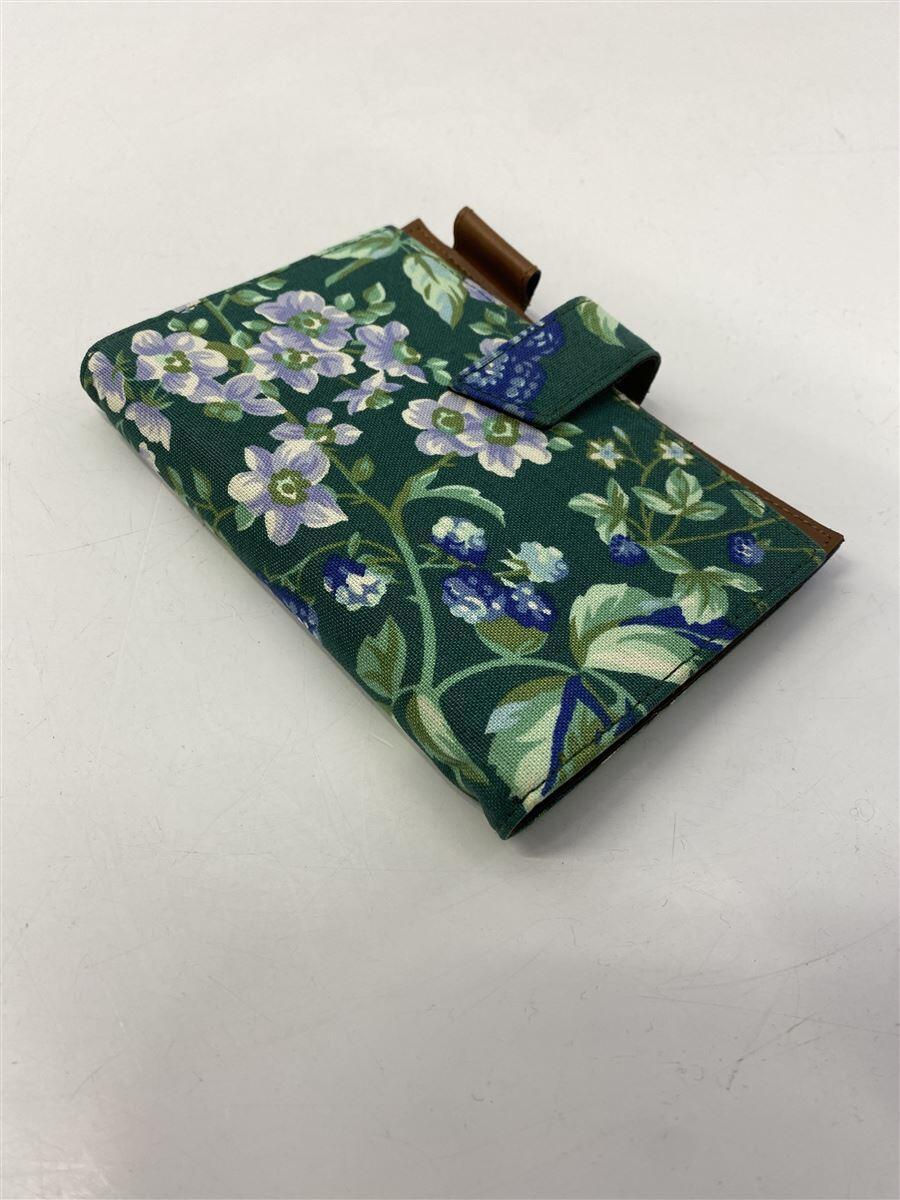 ASHFORD* pocketbook cover /GRN/ floral print 