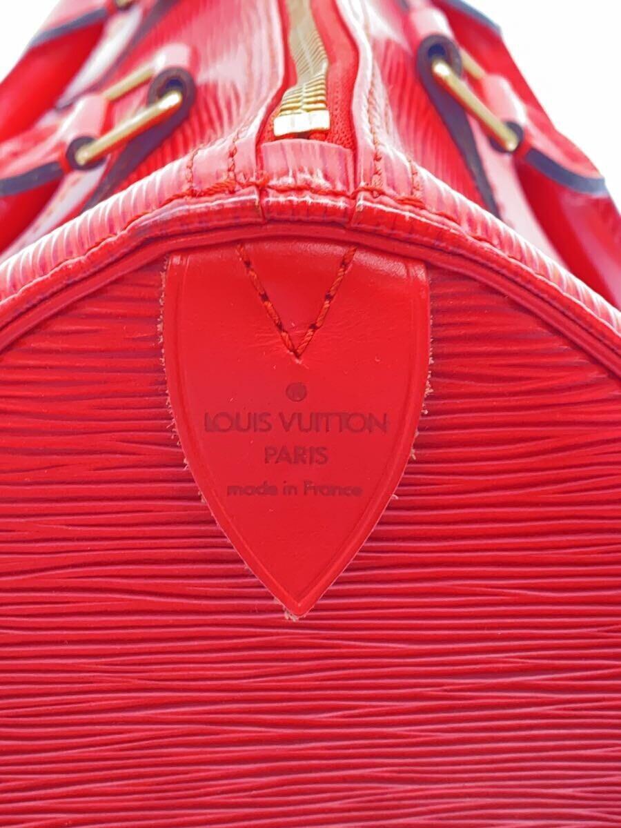 LOUIS VUITTON◆スピーディ30_エピ_RED/レザー/RED_画像5