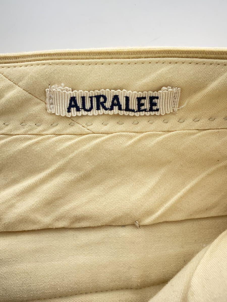 AURALEE◆ボトム/3/コットン/イエロー/A9SP02HC/19SS/HEMP CORDUROY SLACKS_画像4