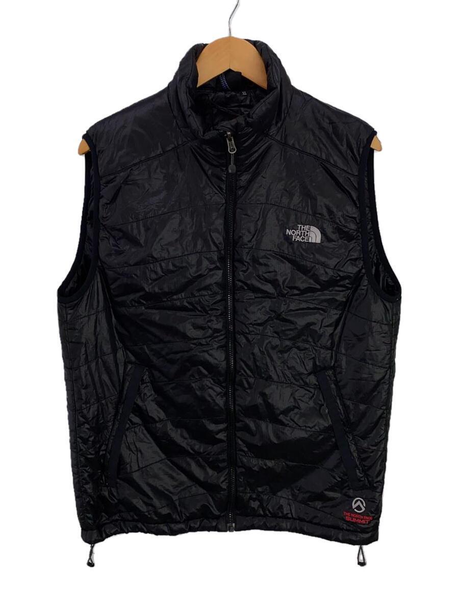 THE NORTH FACE◆ダウンベスト_NY17805/XL/ナイロン/GRY