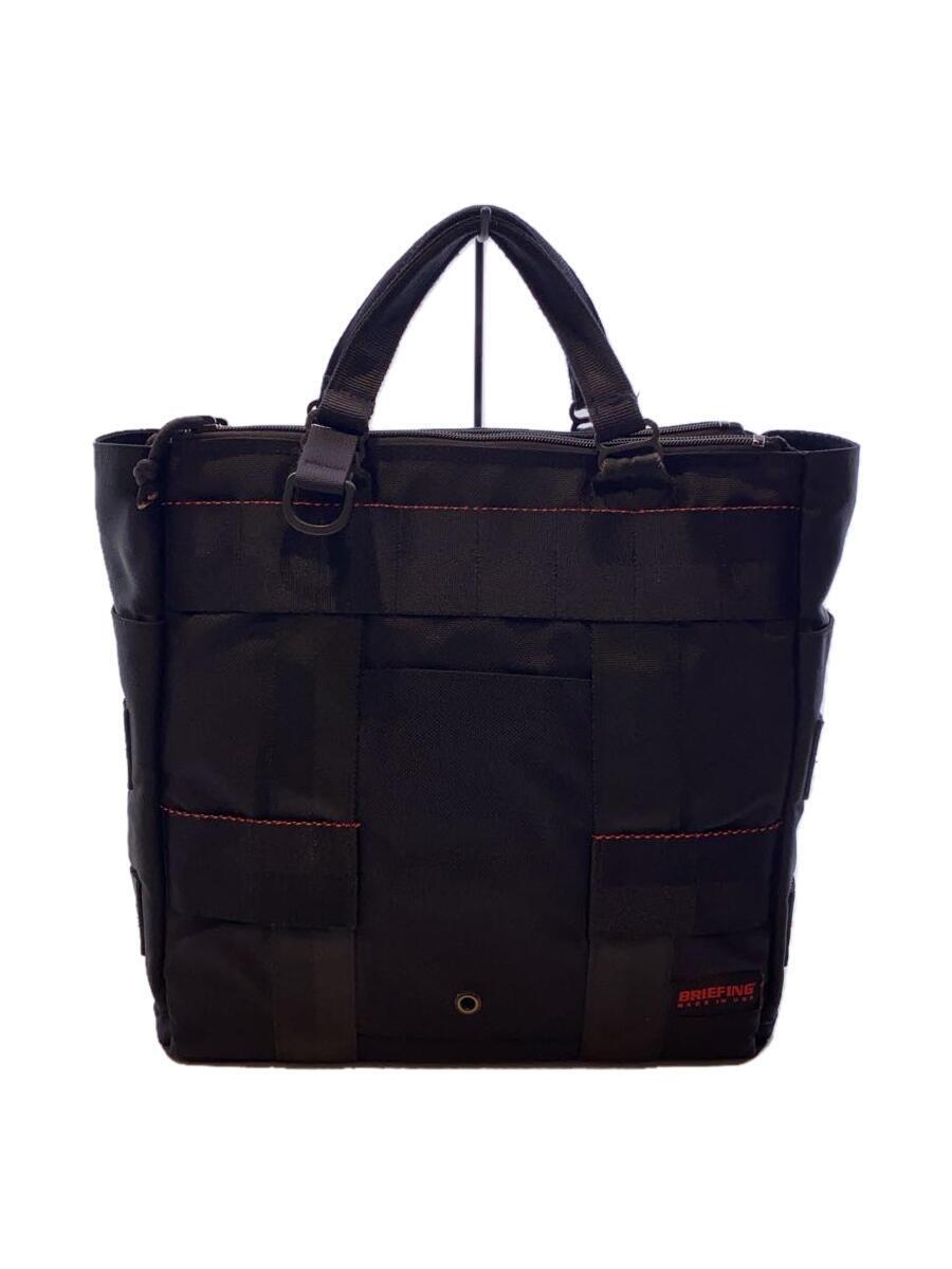 BRIEFING◆PROTECTION TOTE/USA製/プロテクショントートバッグ/ナイロン/BLK/無地