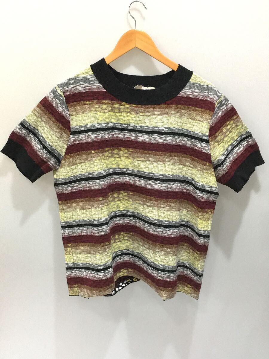 NAMACHEKO◆22SS/Ethan T-Shirt in Multicolorニットセーター/ベルギー製/レーヨン/マルチカラー