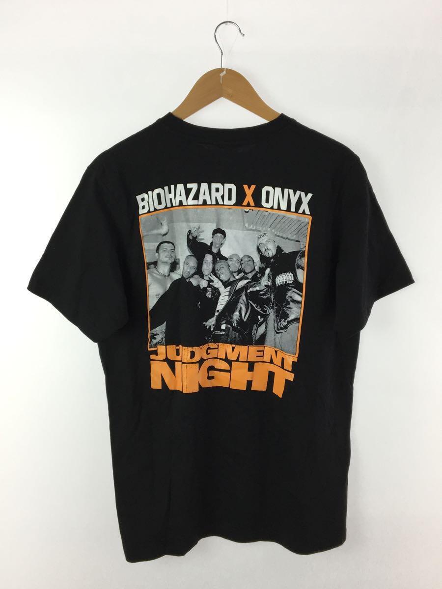 BIOHAZARD ONYX JUDGMENT NIGHT/Tシャツ/L/コットン/BLK/プリント_画像2