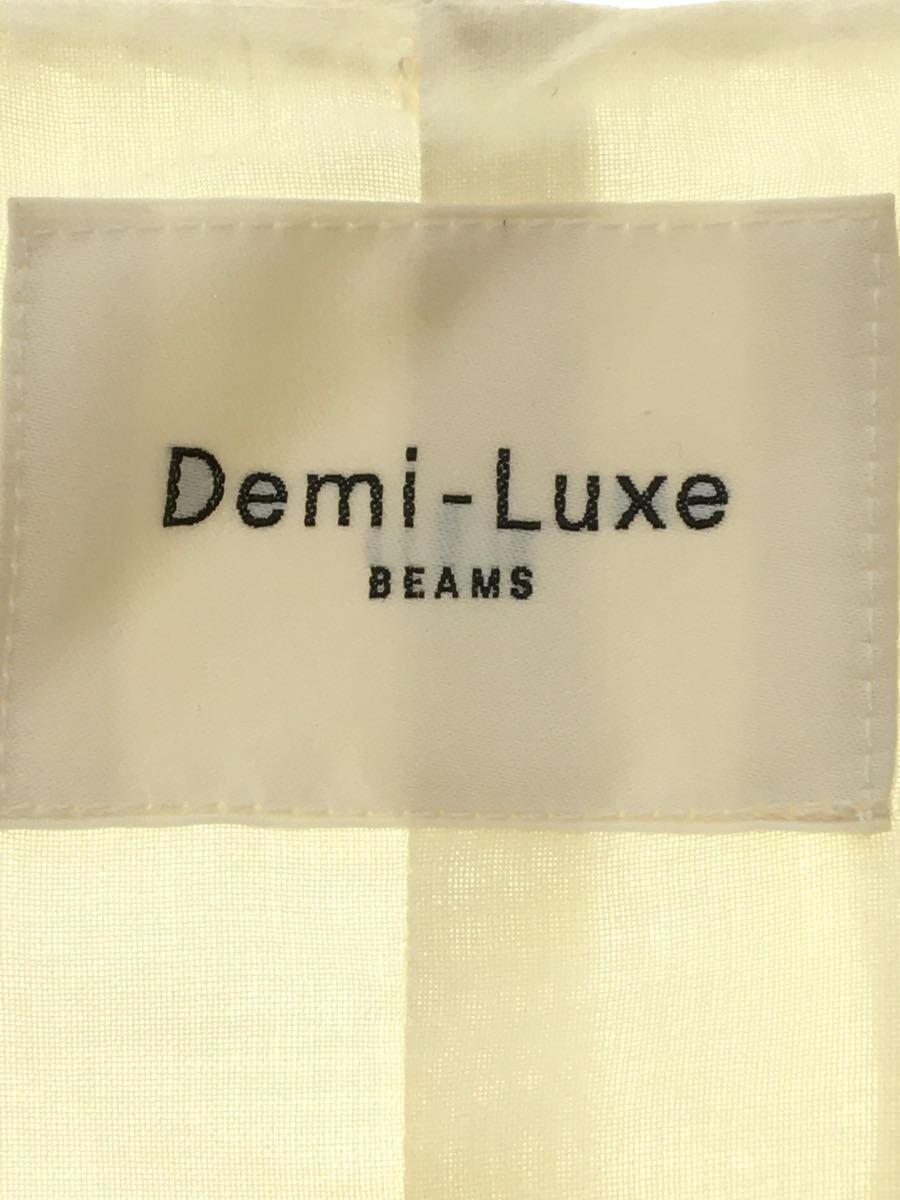 Demi-Luxe BEAMS◆ブルゾン/36/ナイロン/CRM/アニマル/64-18-0094_画像3