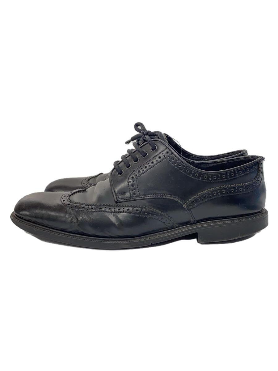 LAVORAZIONE ARTIGIANA* deck shoes /44/ black / enamel / comfort shoes / race up / leather /