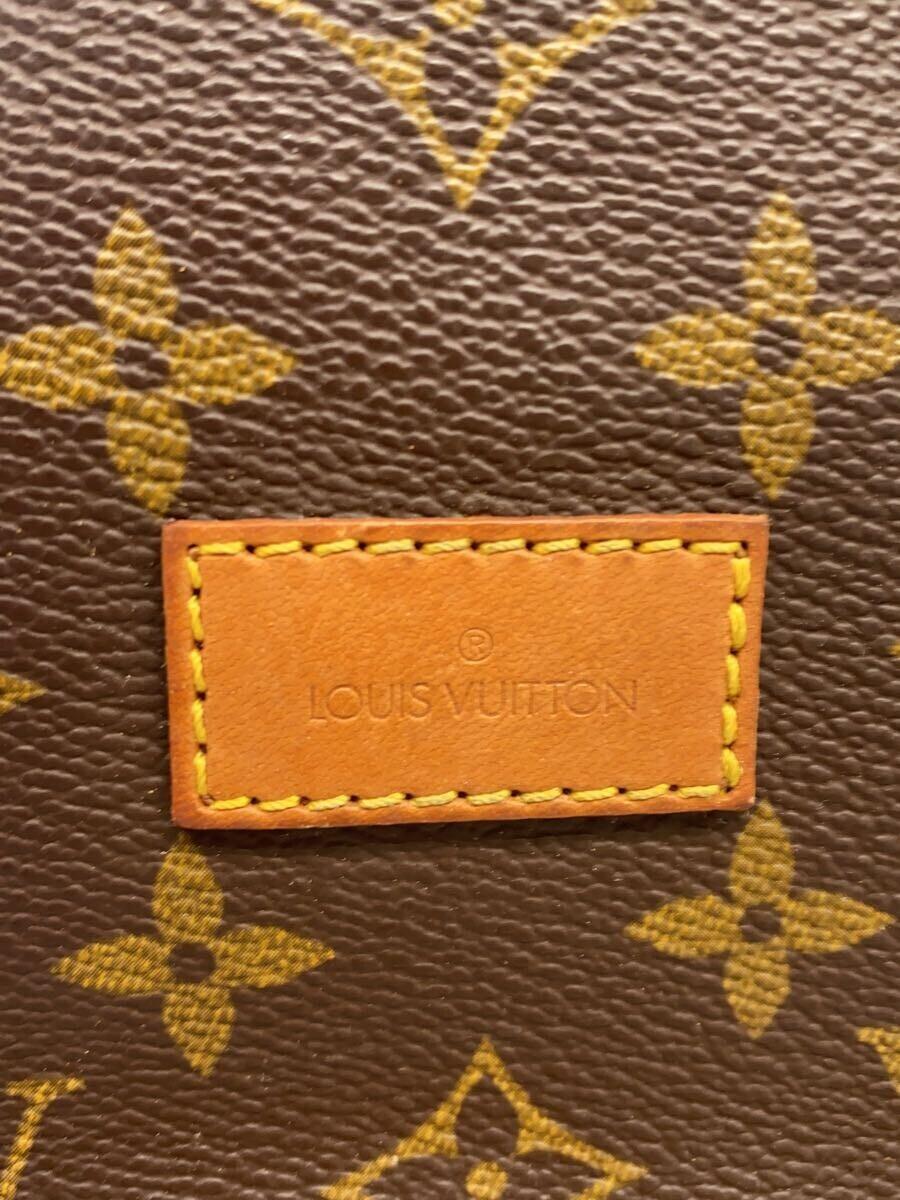 LOUIS VUITTON◆ソミュール30_モノグラム・キャンバス_M42256/ショルダーバッグ/PVC/ブラウン_画像5