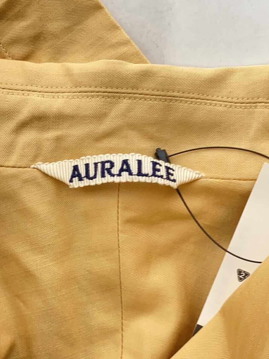 AURALEE◆半袖ブラウス/1/コットン/BEG/A22SS05FH_画像3