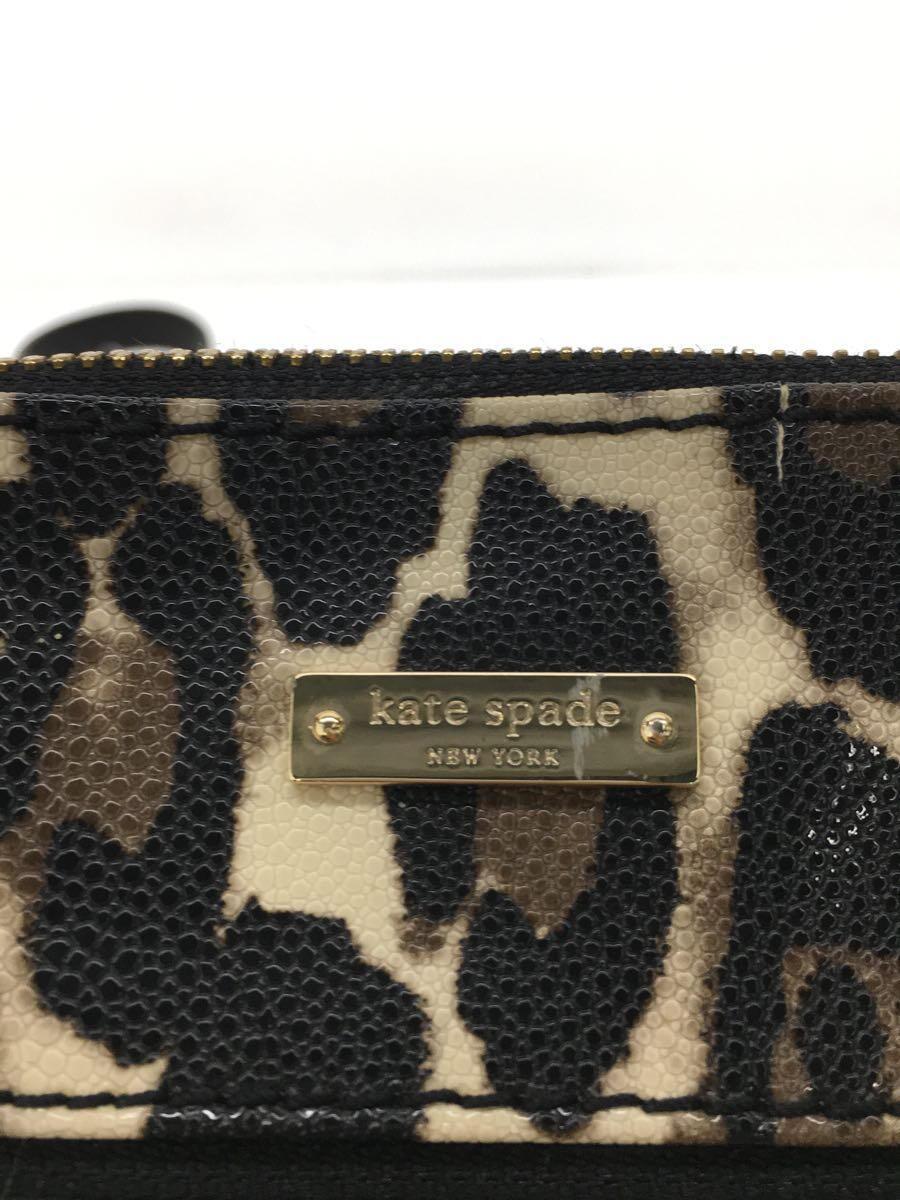 kate spade new york◆ショルダーバッグ/PVC/BRW/アニマル_画像5